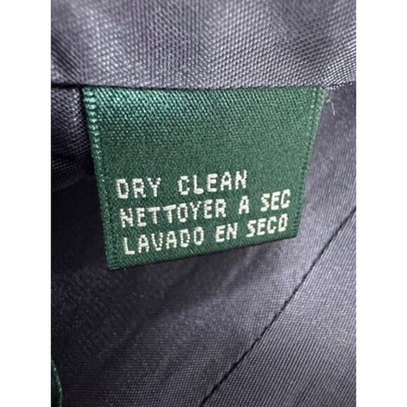 "LAUREN RALPH LAUREN" EUC Vintage Wool & Cashmere Blazer Herringbone Equestrian - Picture 11 of 14